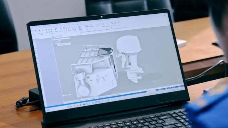 Designing part of the rescue vehicle to be modified in the software based on the scanning data-1